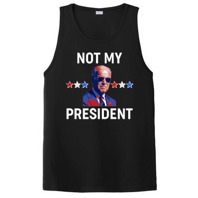 Not My President Anti Biden Pro Trump 2020 Election PosiCharge Competitor Tank