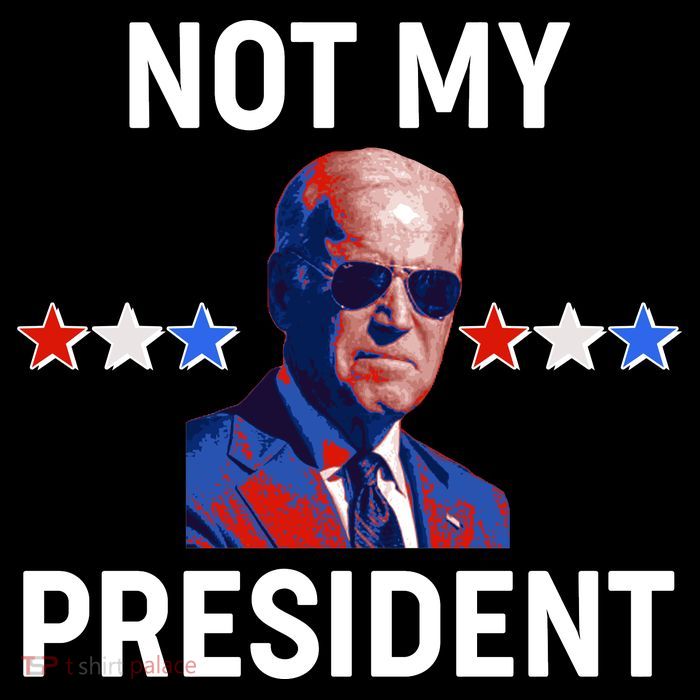 Not My President Anti Biden Pro Trump 2020 Election Tank Top