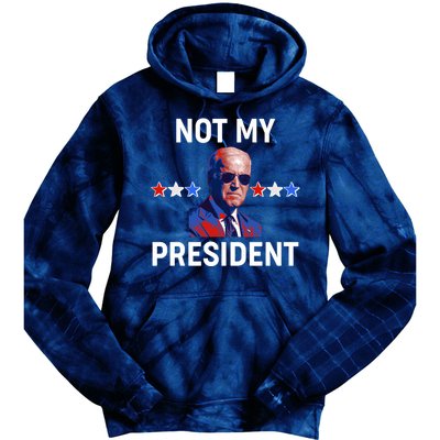 Not My President Anti Biden Pro Trump 2020 Election Tie Dye Hoodie