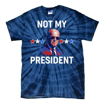 Not My President Anti Biden Pro Trump 2020 Election Tie-Dye T-Shirt