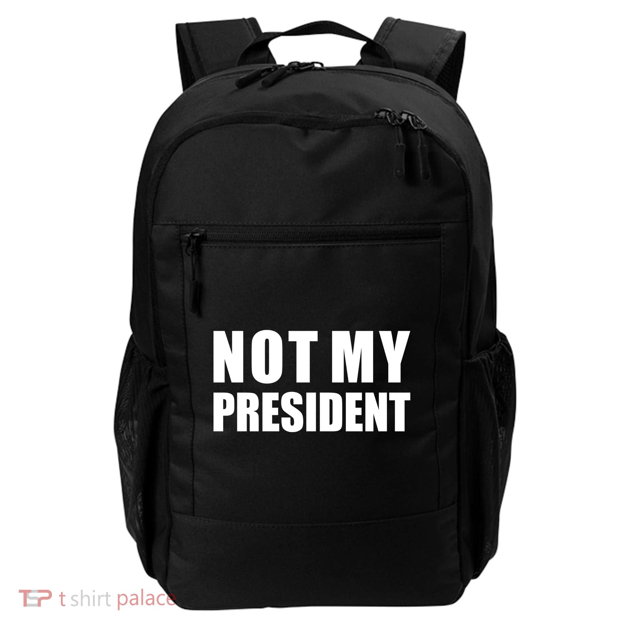 Not My President Classic Logo Daily Commute Backpack