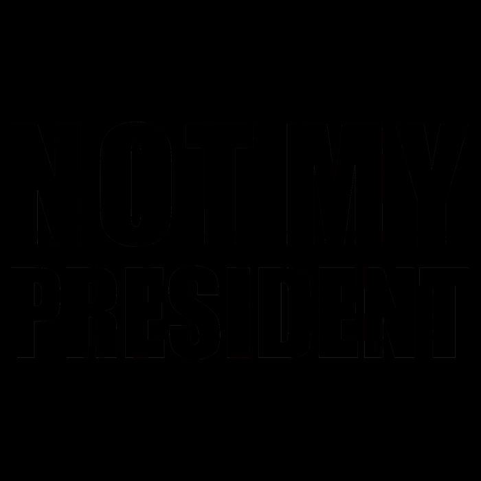 Not My President Classic Logo Mug