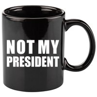 Not My President Classic Logo 11oz C Handle Ceramic Mug