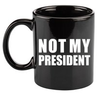 Not My President Classic Logo 11oz C Handle Ceramic Mug