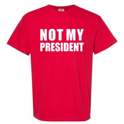 Not My President Classic Logo Garment-Dyed Heavyweight T-Shirt