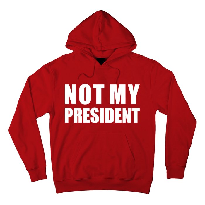 Not My President Classic Logo Hoodie