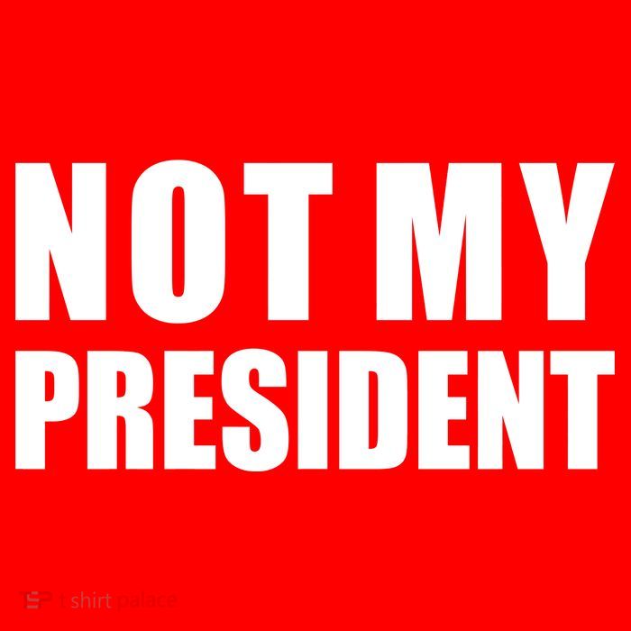 Not My President Classic Logo Sweatshirt
