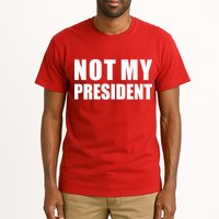 Not My President Classic Logo Tall T-Shirt