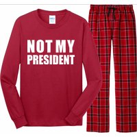 Not My President Classic Logo Long Sleeve Pajama Set