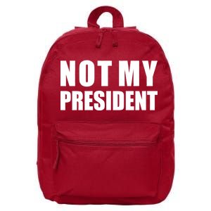 Not My President Classic Logo 16 in Basic Backpack