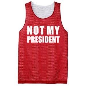 Not My President Classic Logo Mesh Reversible Basketball Jersey Tank