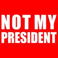 Not My President Classic Logo Tie-Dye T-Shirt