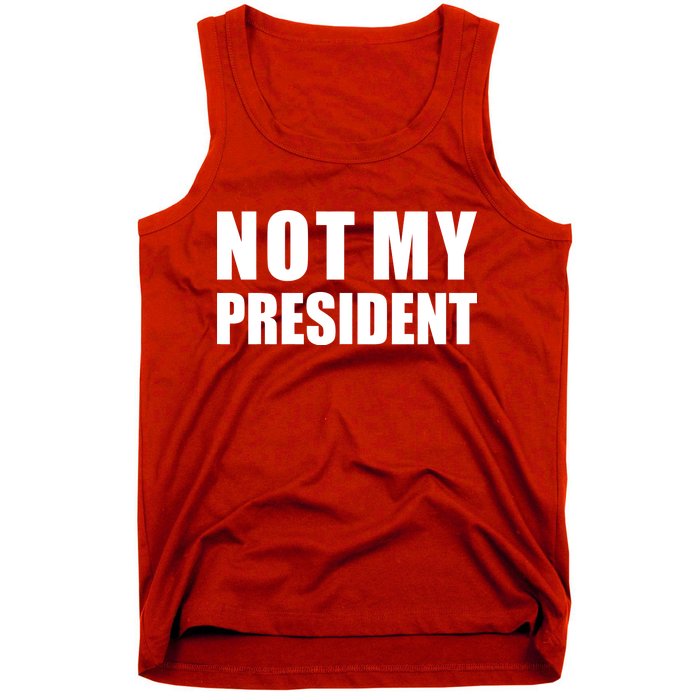 Not My President Classic Logo Tank Top