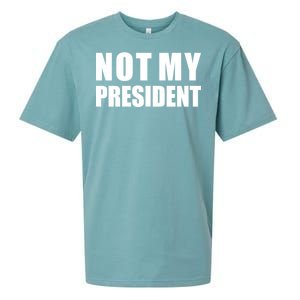 Not My President Classic Logo Sueded Cloud Jersey T-Shirt