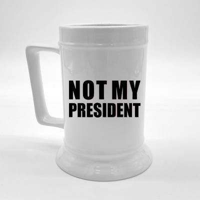 Not My President Classic Logo Beer Stein