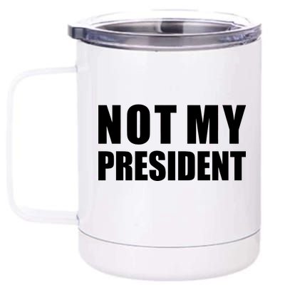 Not My President Classic Logo 12 oz Stainless Steel Tumbler Cup