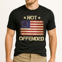 Not Offended Betsy Ross Flag Cooling Performance Crew T-Shirt