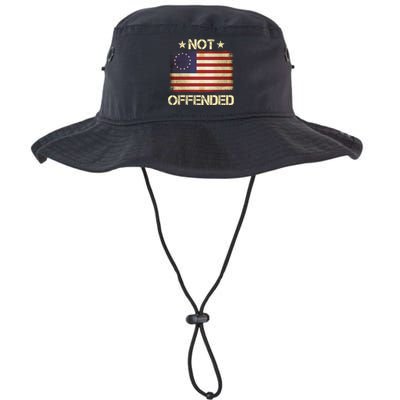 Not Offended Betsy Ross Flag Bucket Hat