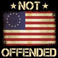 Not Offended Betsy Ross Flag Magnet