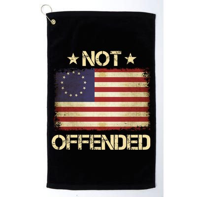 Not Offended Betsy Ross Flag Golf Towel