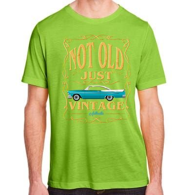 Not Old Just Vintage Classic Car Birthday Adult ChromaSoft Performance T-Shirt