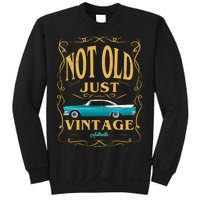 Not Old Just Vintage Classic Car Birthday Sweatshirt