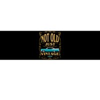 Not Old Just Vintage Classic Car Birthday Bumper Sticker