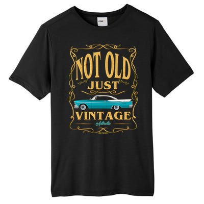 Not Old Just Vintage Classic Car Birthday Tall Fusion ChromaSoft Performance T-Shirt