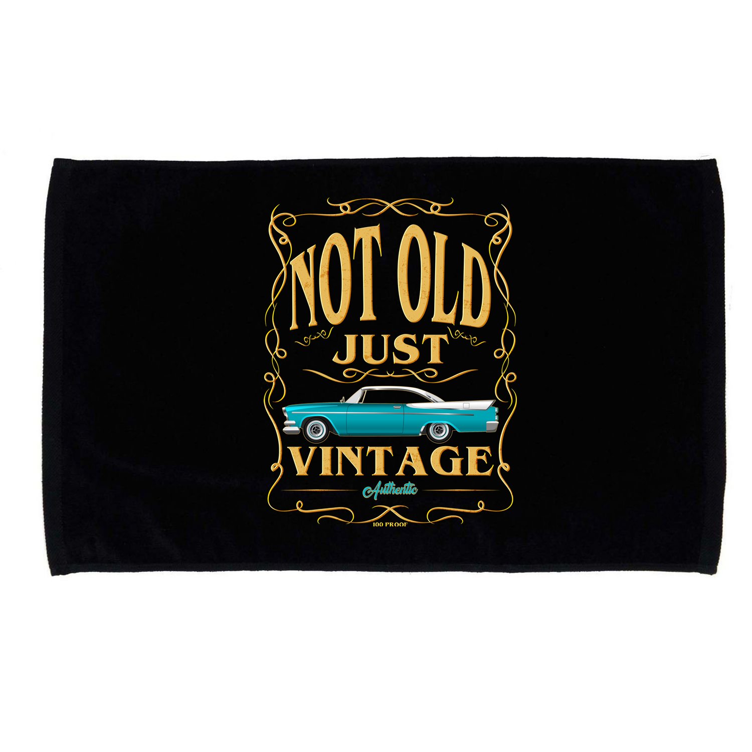 Not Old Just Vintage Classic Car Birthday Microfiber Hand Towel
