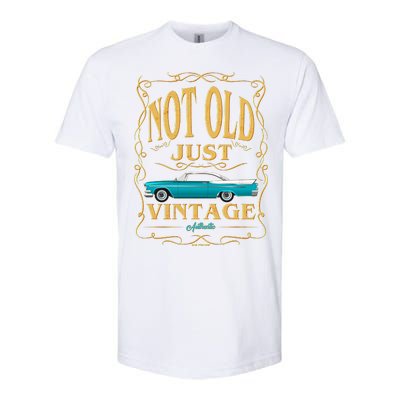 Not Old Just Vintage Classic Car Birthday Softstyle CVC T-Shirt