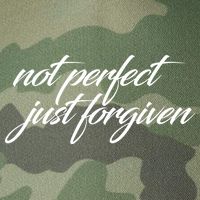 Not Perfect Just Forgiven Legacy Tie Dye Trucker Hat