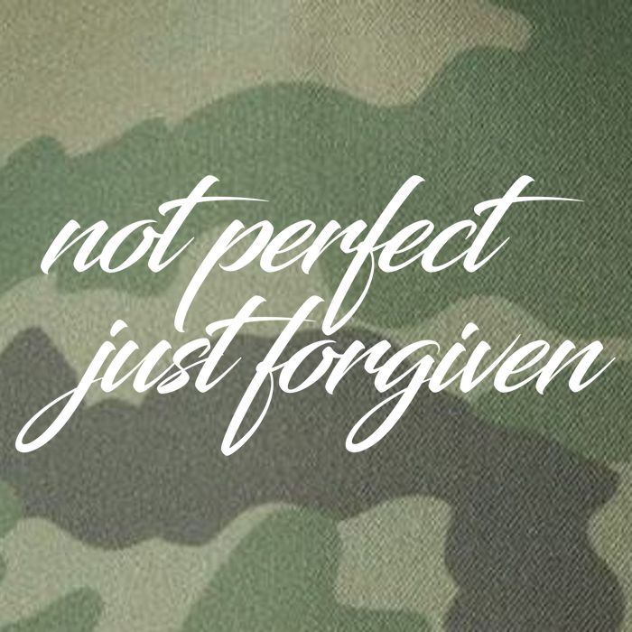 Not Perfect Just Forgiven Legacy Tie Dye Trucker Hat