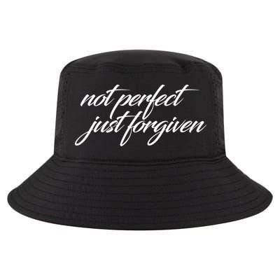 Not Perfect Just Forgiven Cool Comfort Performance Bucket Hat