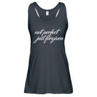 Not Perfect Just Forgiven Ladies Essential Flowy Tank