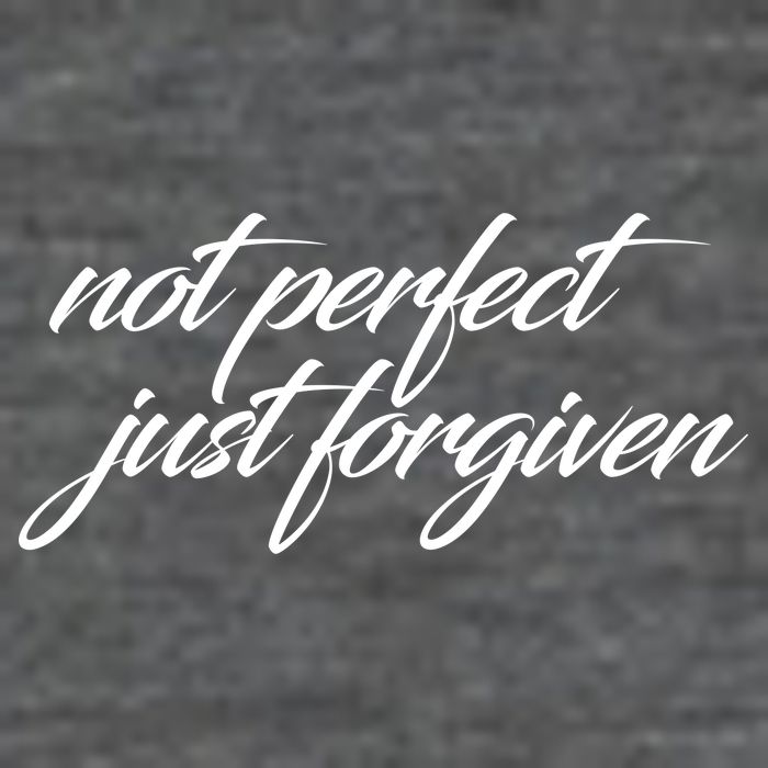 Not Perfect Just Forgiven Flatbill Hat