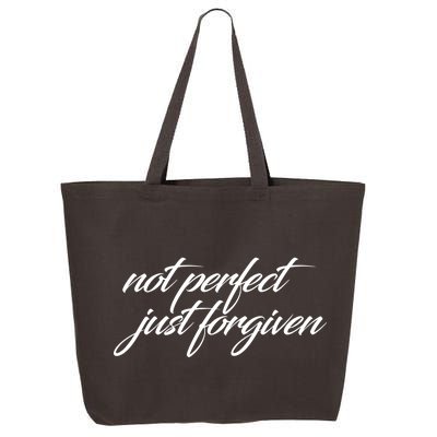 Not Perfect Just Forgiven 25L Jumbo Tote