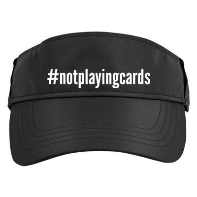 Not Playing Cards Adult Drive Performance Visor