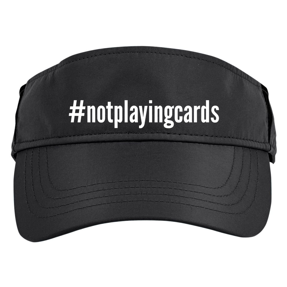 Not Playing Cards Adult Drive Performance Visor
