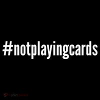 Not Playing Cards 16 in Basic Backpack