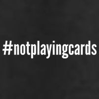 Not Playing Cards Golf Towel