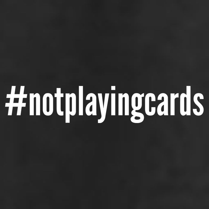 Not Playing Cards Golf Towel