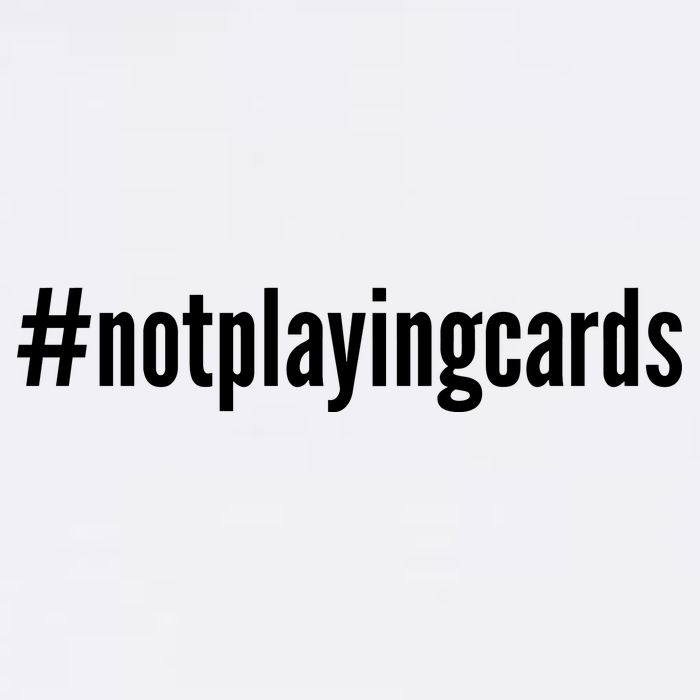 Not Playing Cards Garment-Dyed Sweatshirt