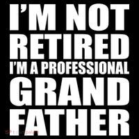 Not Retired I'm A Professional Grandfather Kids T-Shirt