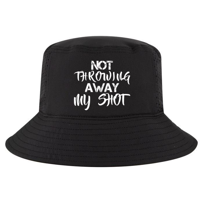 Not Throwing Away My Shot Cool Comfort Performance Bucket Hat