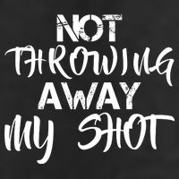 Not Throwing Away My Shot Golf Towel