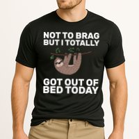 Not To Brag Got Out of Bed Cooling Performance Crew T-Shirt