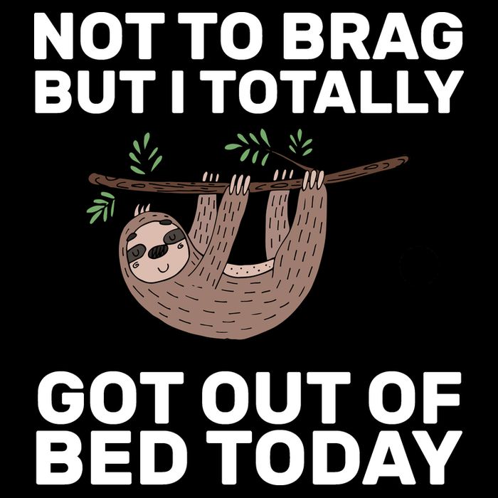 Not To Brag Got Out of Bed Cooling Performance Crew T-Shirt