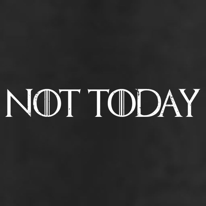 Not Today 7 Panel Mesh Trucker Snapback Hat