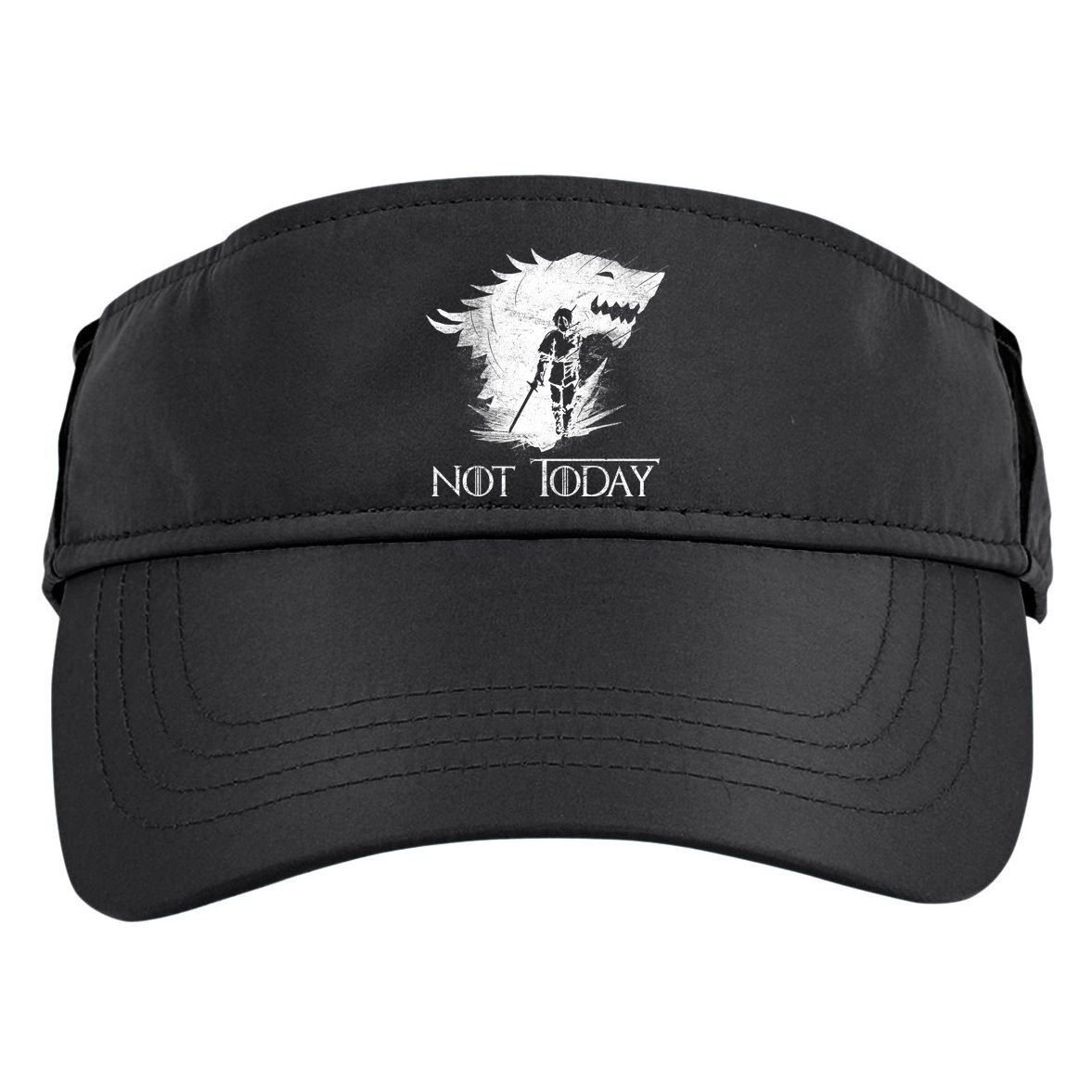 Not Today Arya Wolf Adult Drive Performance Visor