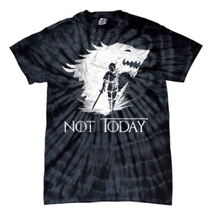 Not Today Arya Wolf Tie-Dye T-Shirt